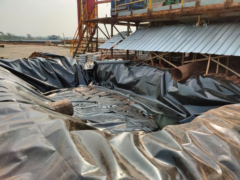 instalasi geomembrane