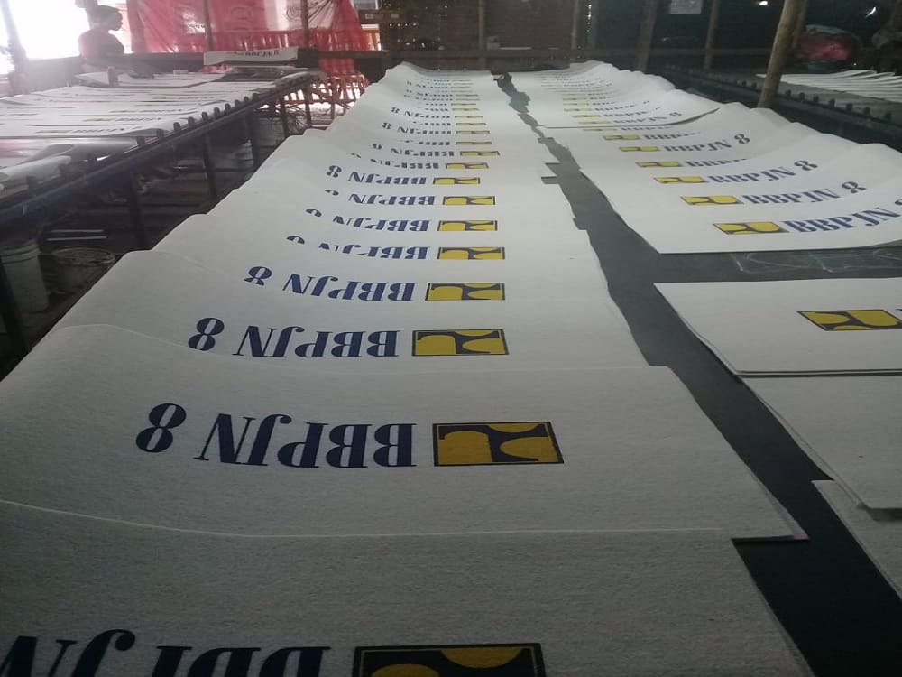 pembuatan geobag untuk BBPJN