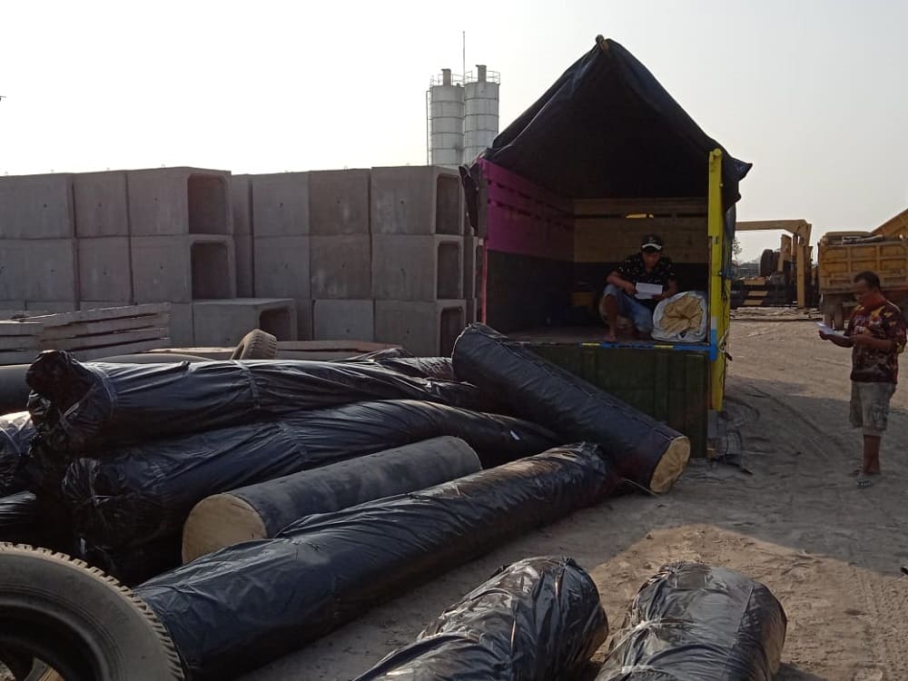 pengiriman geotextile pangandaran