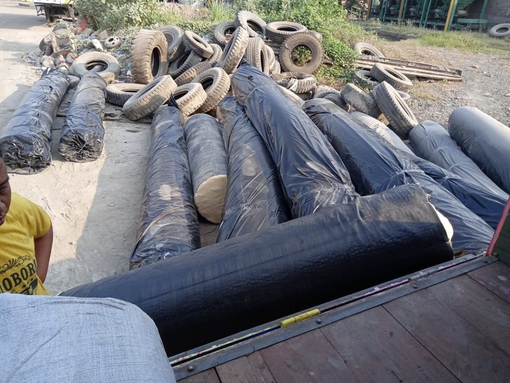 pengiriman geotextile pangandaran 2