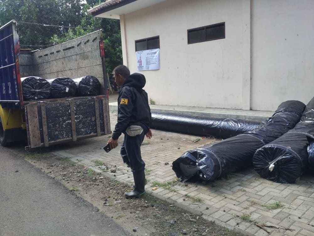 pengiriman geotextile pangandaran